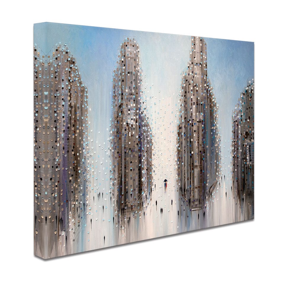 City Mood Canvas Print wall art product Ekaterina Ermilkina / Independent