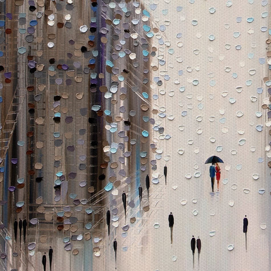 City Mood Canvas Print wall art product Ekaterina Ermilkina / Independent