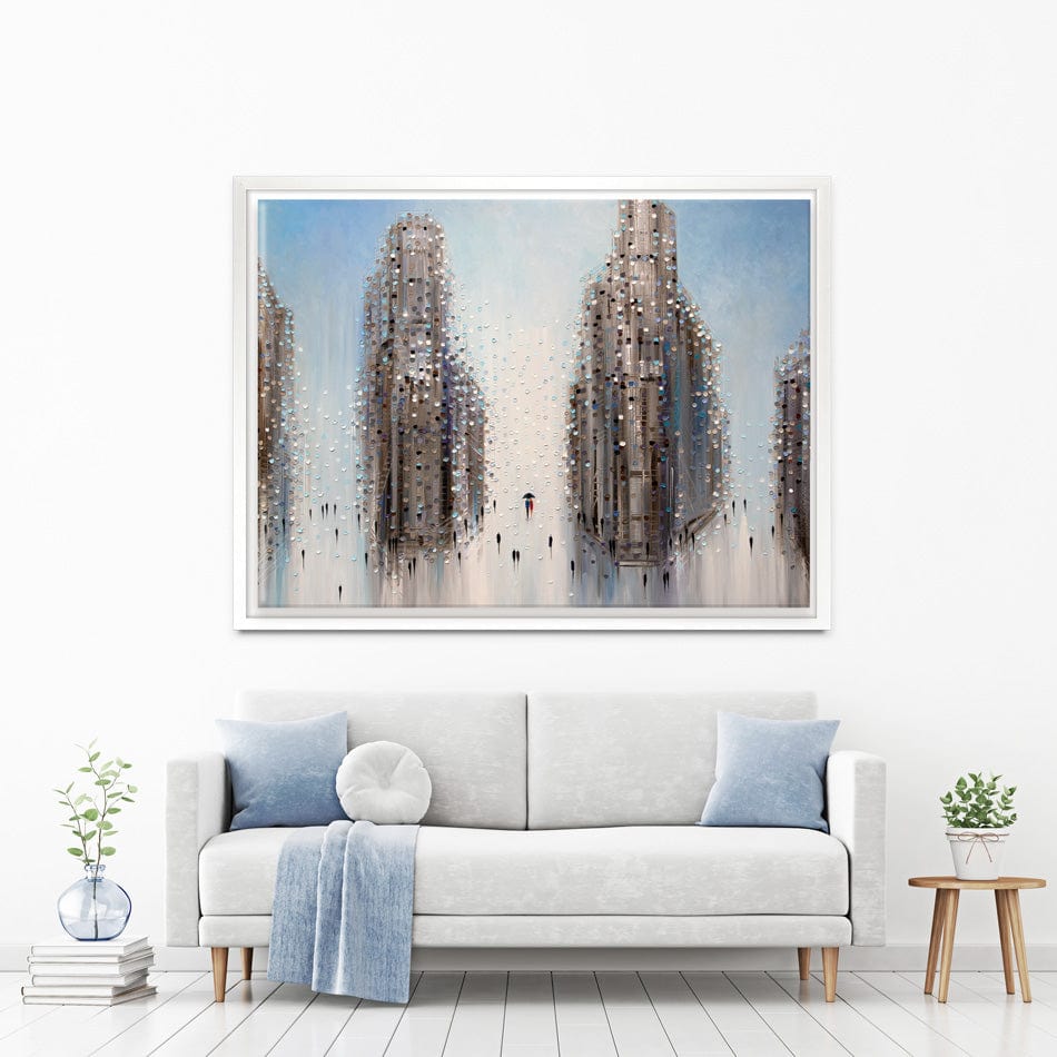 City Mood Canvas Print wall art product Ekaterina Ermilkina / Independent