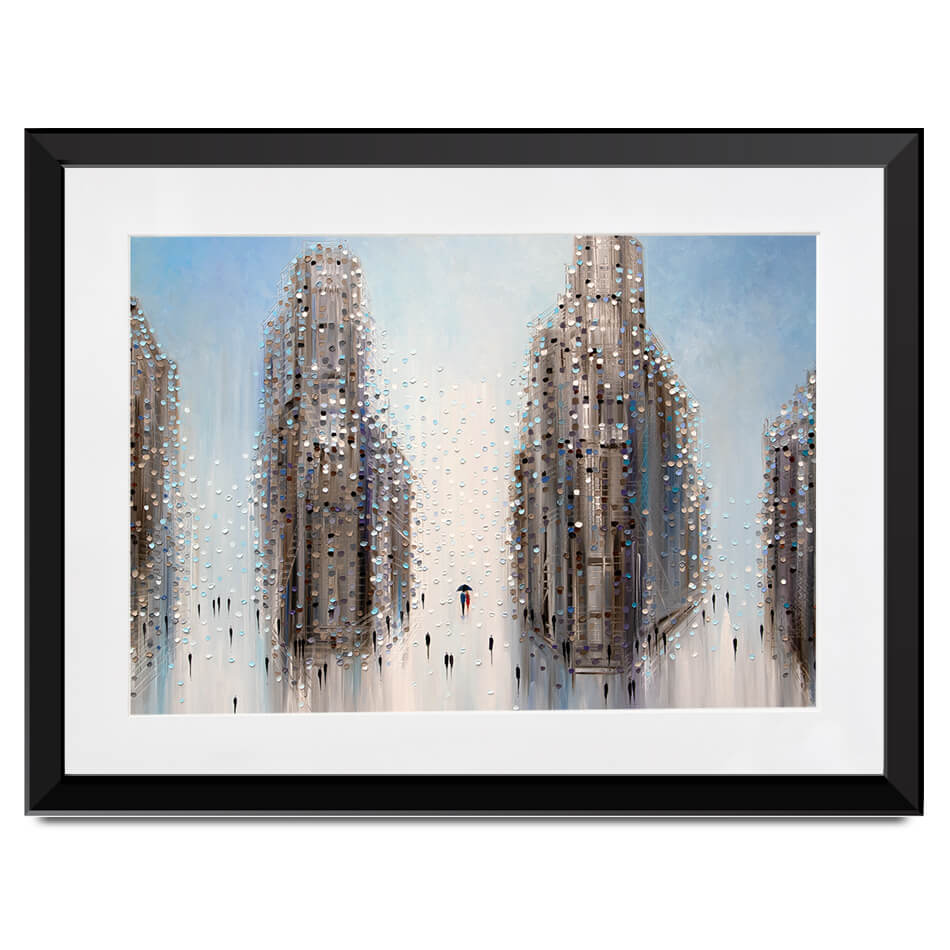 City Mood Framed Art Print City Mood Framed Art Print wall art product Ekaterina Ermilkina