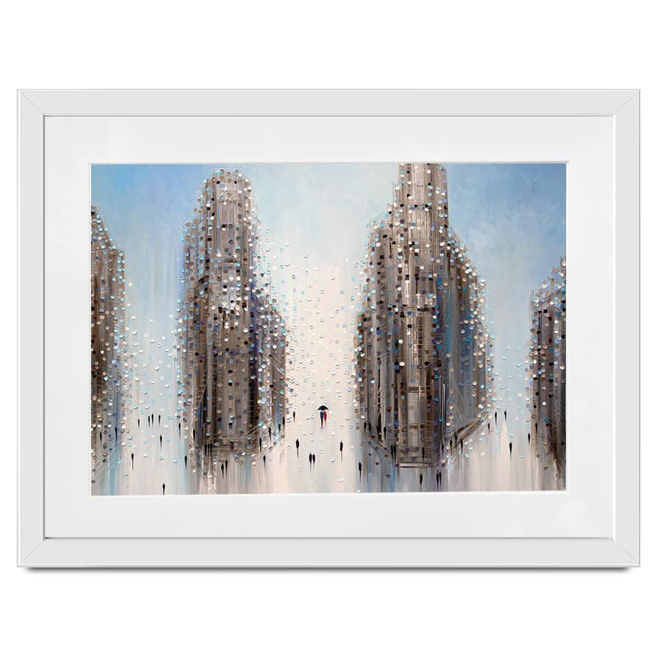City Mood Framed Art Print City Mood Framed Art Print wall art product Ekaterina Ermilkina