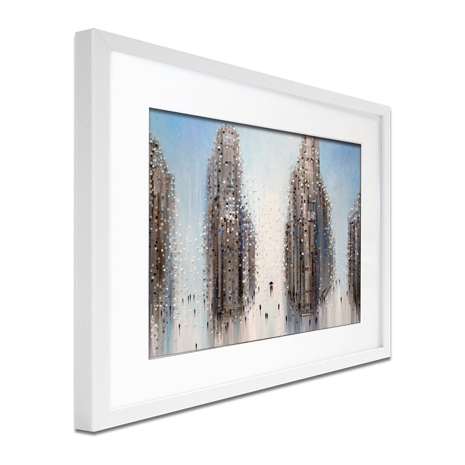 City Mood Framed Art Print wall art product Ekaterina Ermilkina / Independent