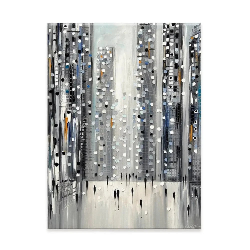 City Reflections Canvas Print City Reflections Canvas Print wall art product Ekaterina Ermilkina