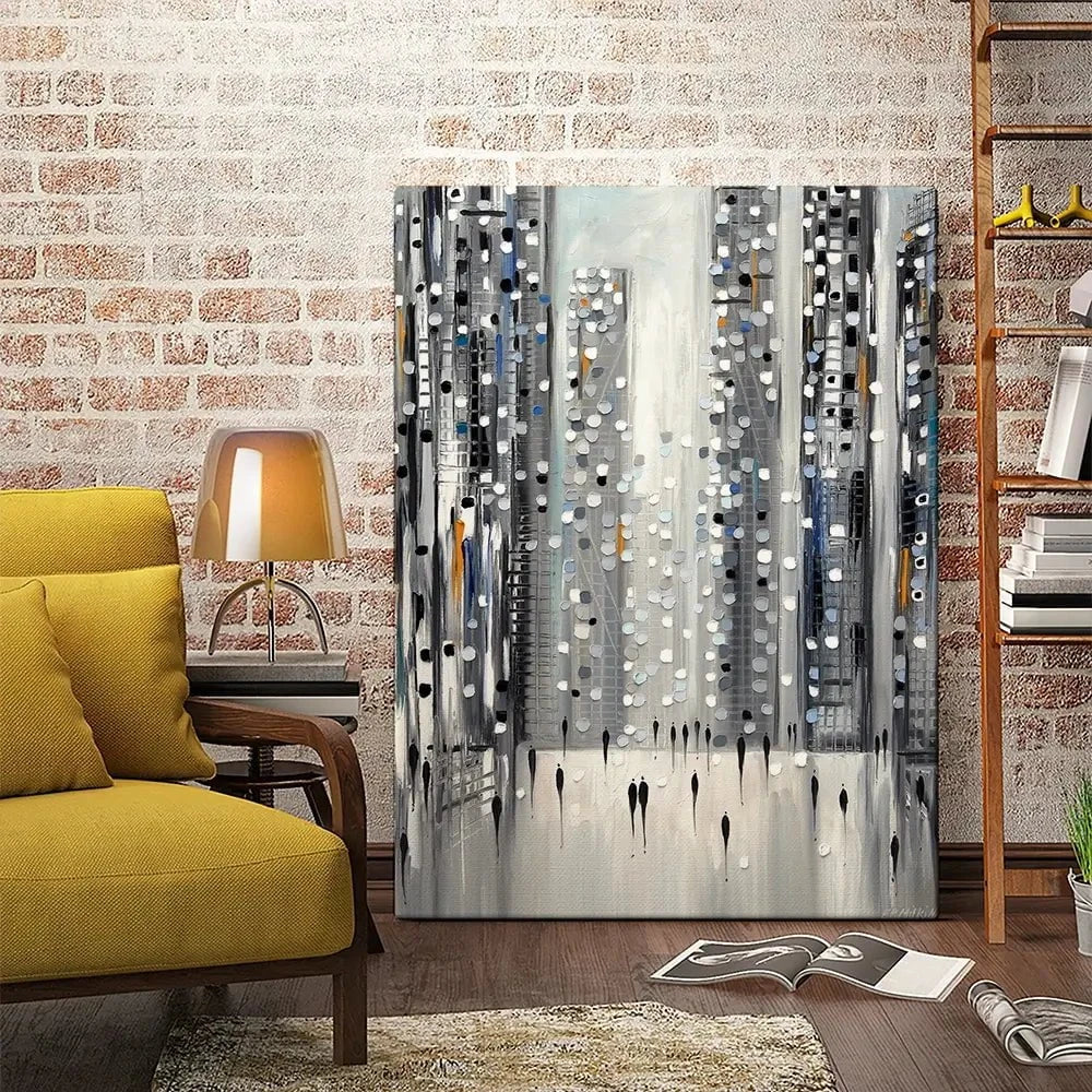 City Reflections Canvas Print City Reflections Canvas Print wall art product Ekaterina Ermilkina