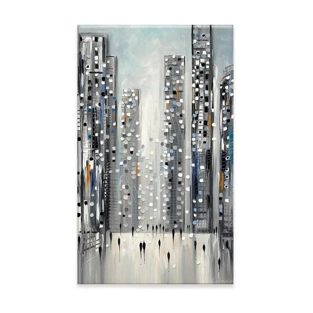 City Reflections Canvas Print City Reflections Canvas Print wall art product Ekaterina Ermilkina