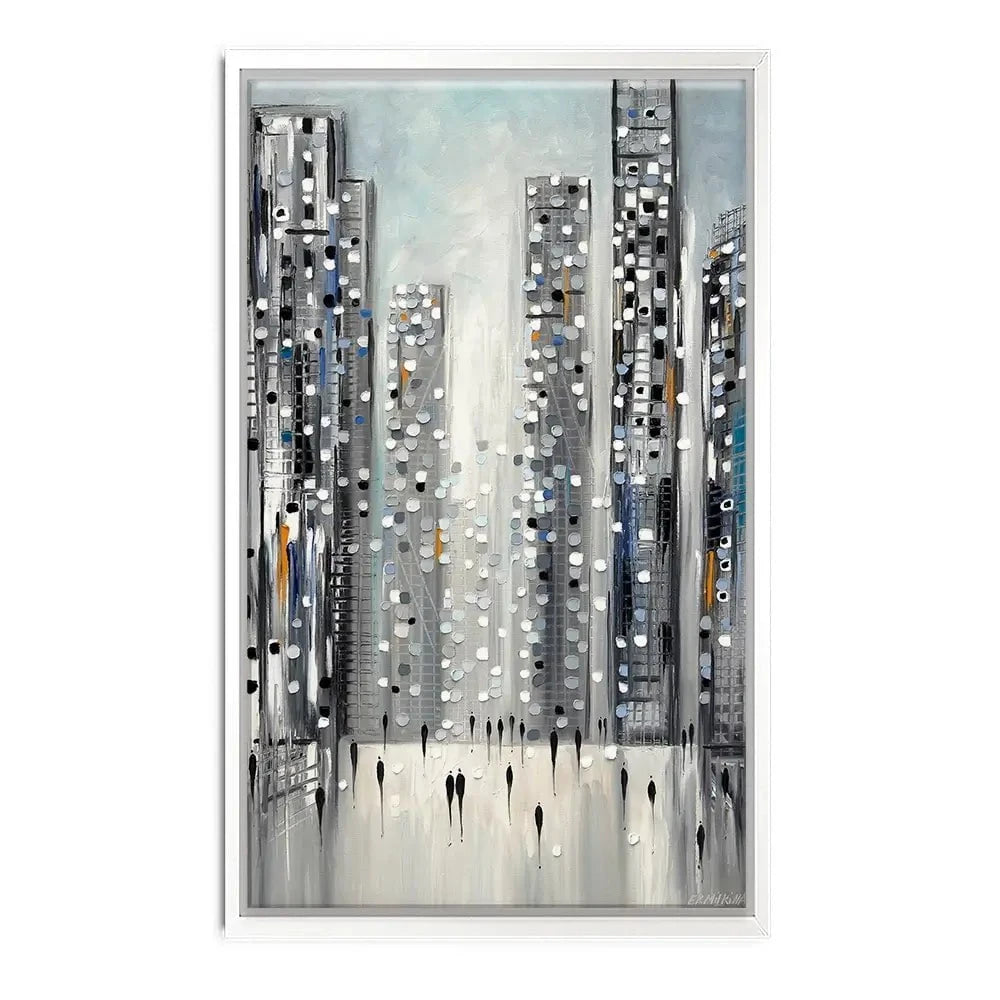 City Reflections Canvas Print City Reflections Canvas Print wall art product Ekaterina Ermilkina