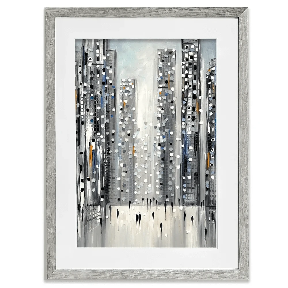 City Reflections Framed Art Print City Reflections Framed Art Print wall art product Ekaterina Ermilkina