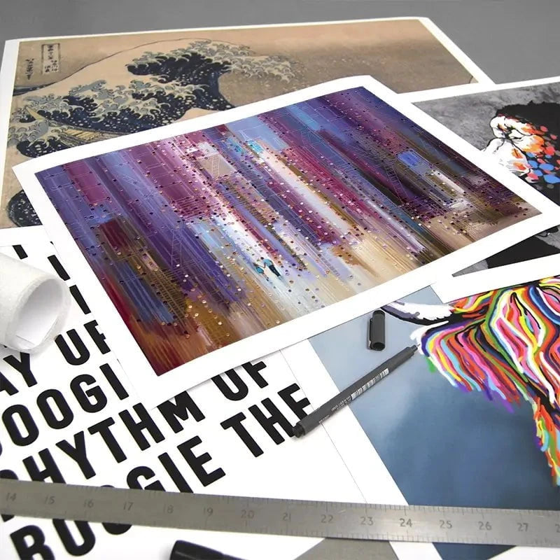 City Romance Art Print City Romance Art Print wall art product Ekaterina Ermilkina