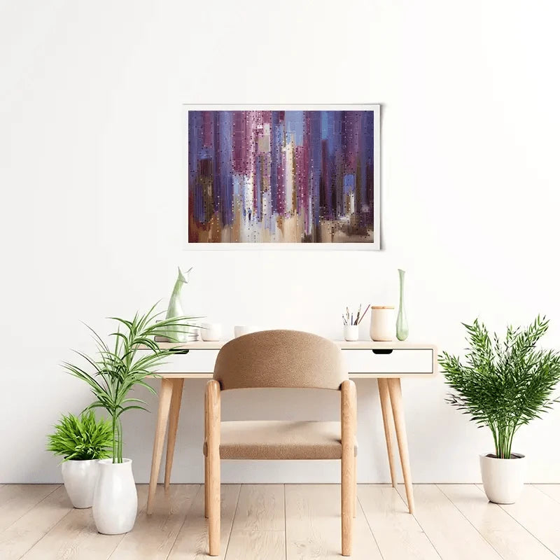 City Romance Art Print City Romance Art Print wall art product Ekaterina Ermilkina