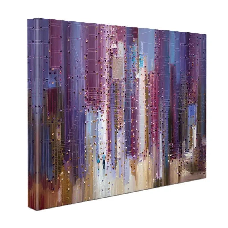 City Romance Canvas Print City Romance Canvas Print wall art product Ekaterina Ermilkina