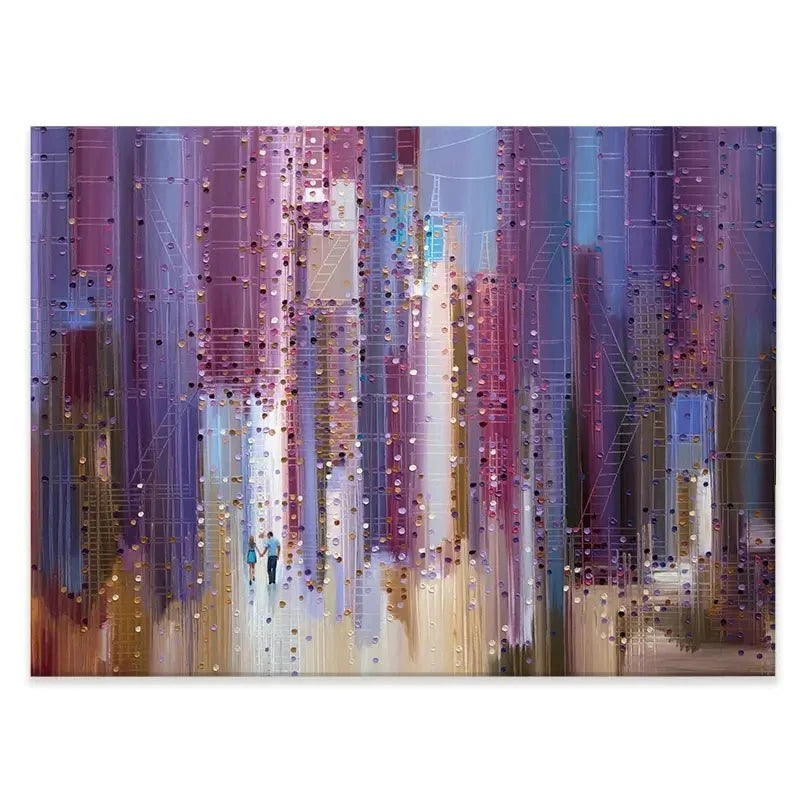 City Romance Canvas Print City Romance Canvas Print wall art product Ekaterina Ermilkina