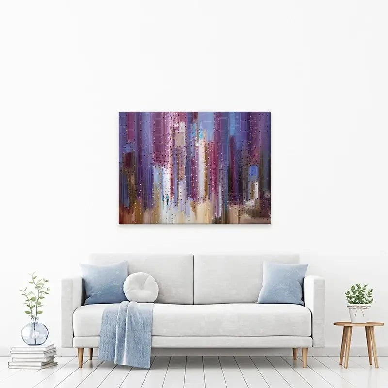 City Romance Canvas Print City Romance Canvas Print wall art product Ekaterina Ermilkina