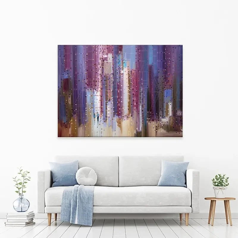 City Romance Canvas Print City Romance Canvas Print wall art product Ekaterina Ermilkina