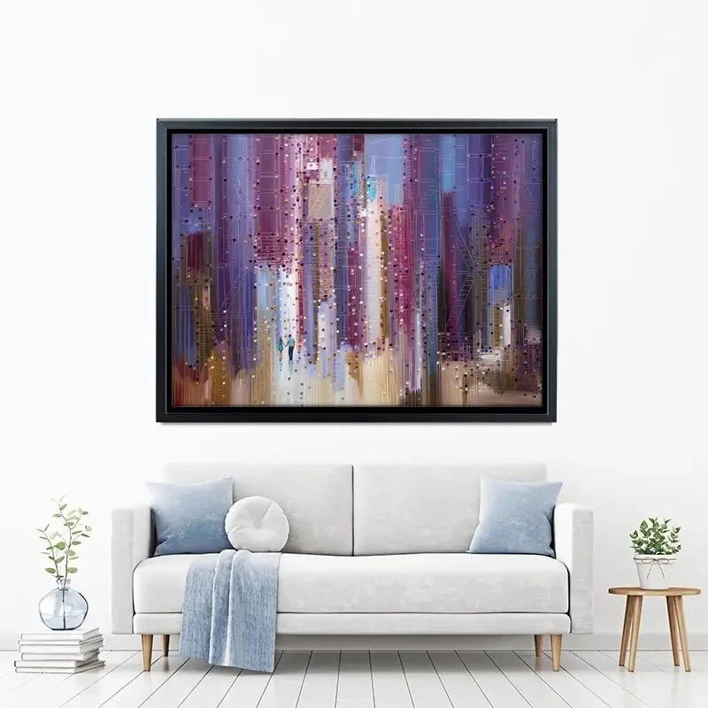 City Romance Canvas Print City Romance Canvas Print wall art product Ekaterina Ermilkina