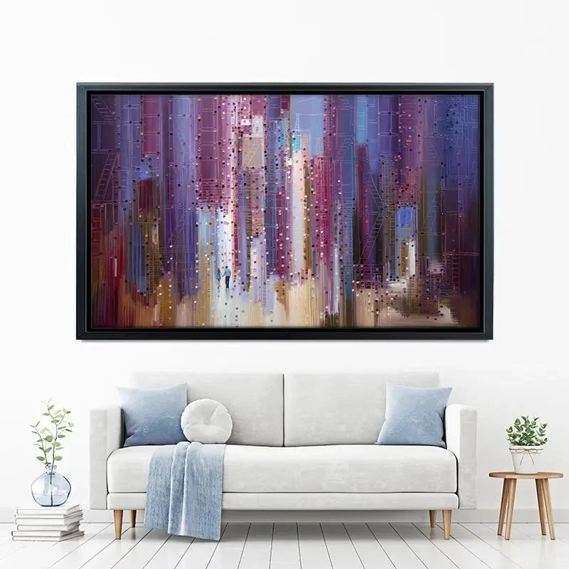City Romance Canvas Print City Romance Canvas Print wall art product Ekaterina Ermilkina