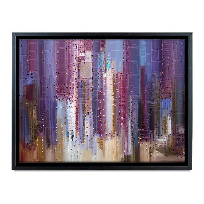 City Romance Canvas Print City Romance Canvas Print wall art product Ekaterina Ermilkina
