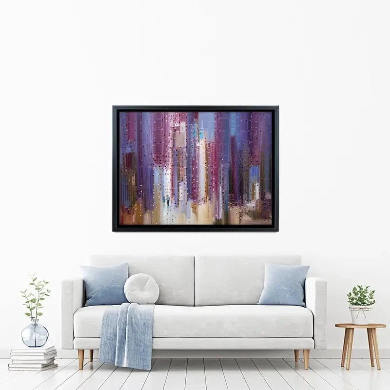 City Romance Canvas Print City Romance Canvas Print wall art product Ekaterina Ermilkina