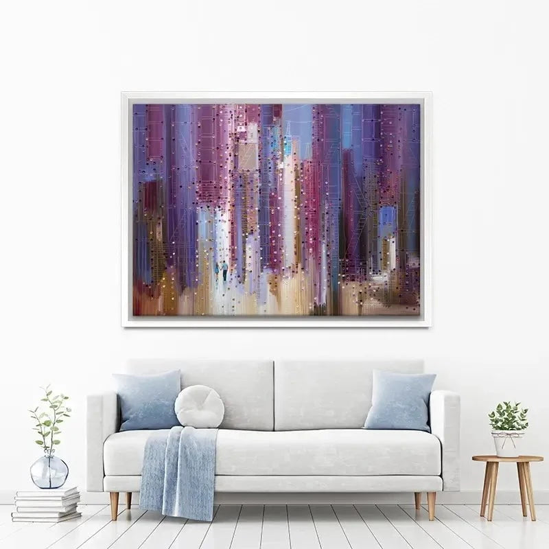 City Romance Canvas Print City Romance Canvas Print wall art product Ekaterina Ermilkina