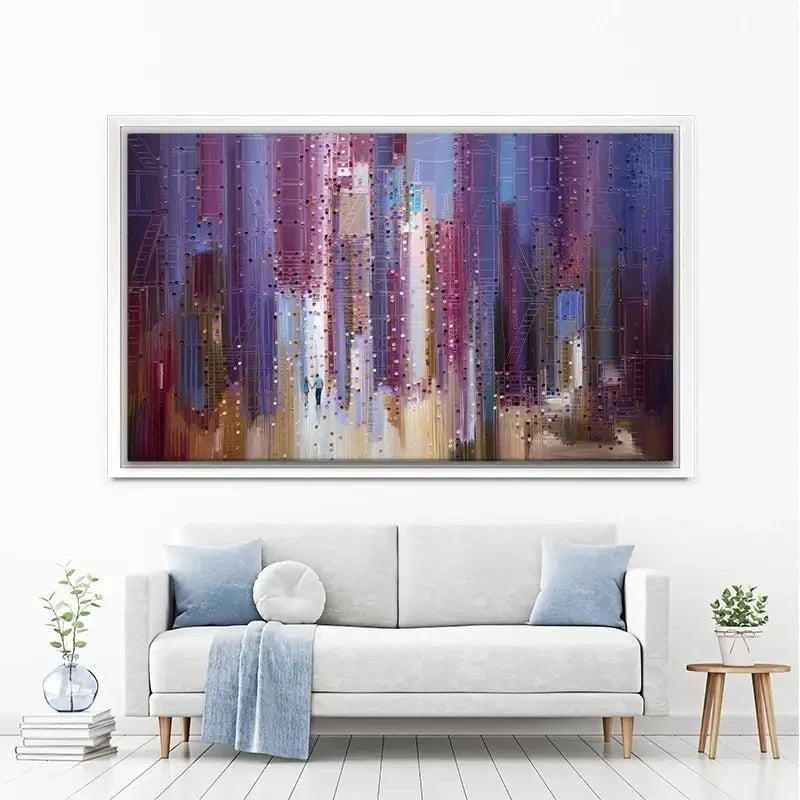 City Romance Canvas Print City Romance Canvas Print wall art product Ekaterina Ermilkina