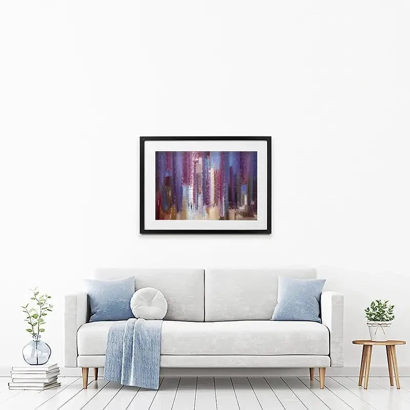 City Romance Framed Art Print City Romance Framed Art Print wall art product Ekaterina Ermilkina
