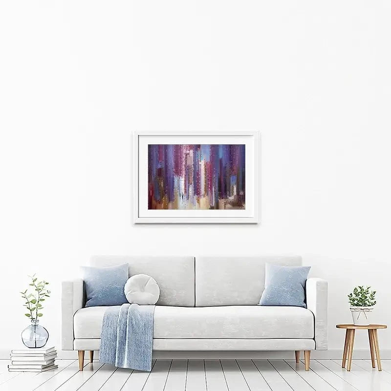 City Romance Framed Art Print City Romance Framed Art Print wall art product Ekaterina Ermilkina