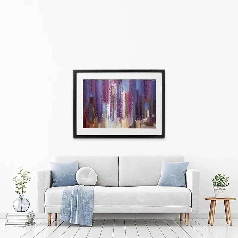 City Romance Framed Art Print City Romance Framed Art Print wall art product Ekaterina Ermilkina