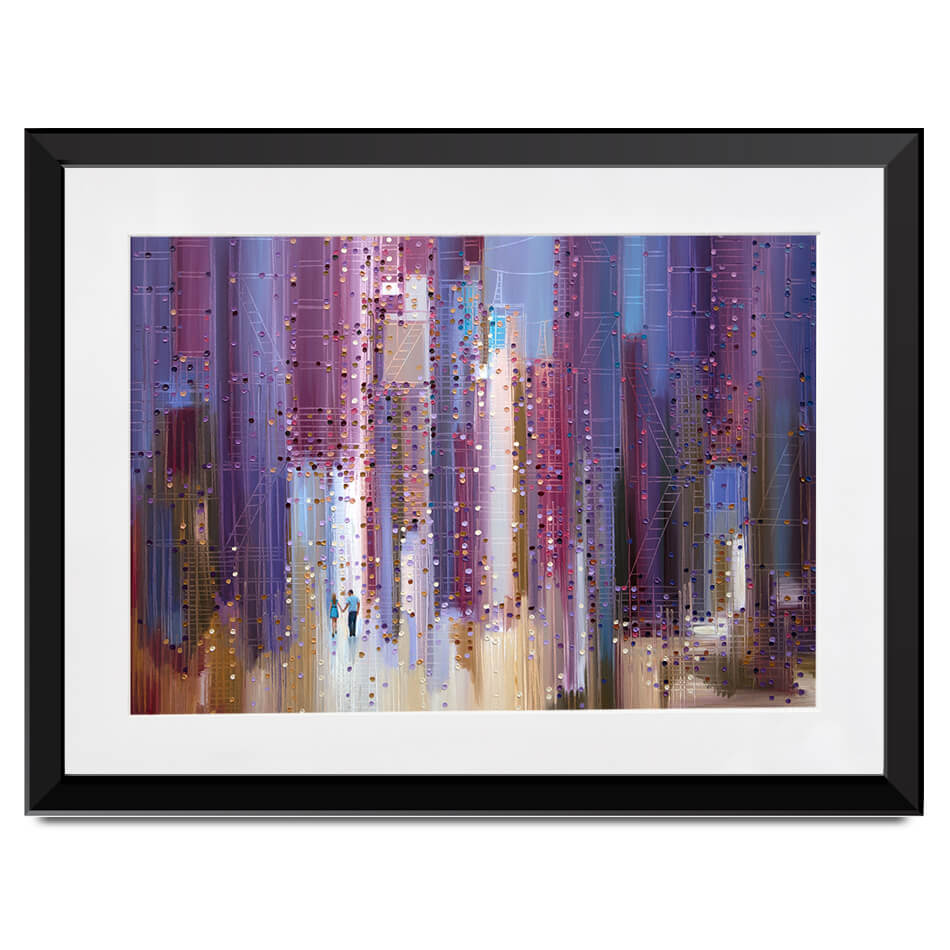City Romance Framed Art Print City Romance Framed Art Print wall art product Ekaterina Ermilkina