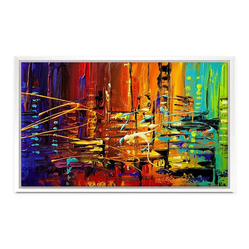 City Rush Canvas Print City Rush Canvas Print wall art product Osnat Tzadok