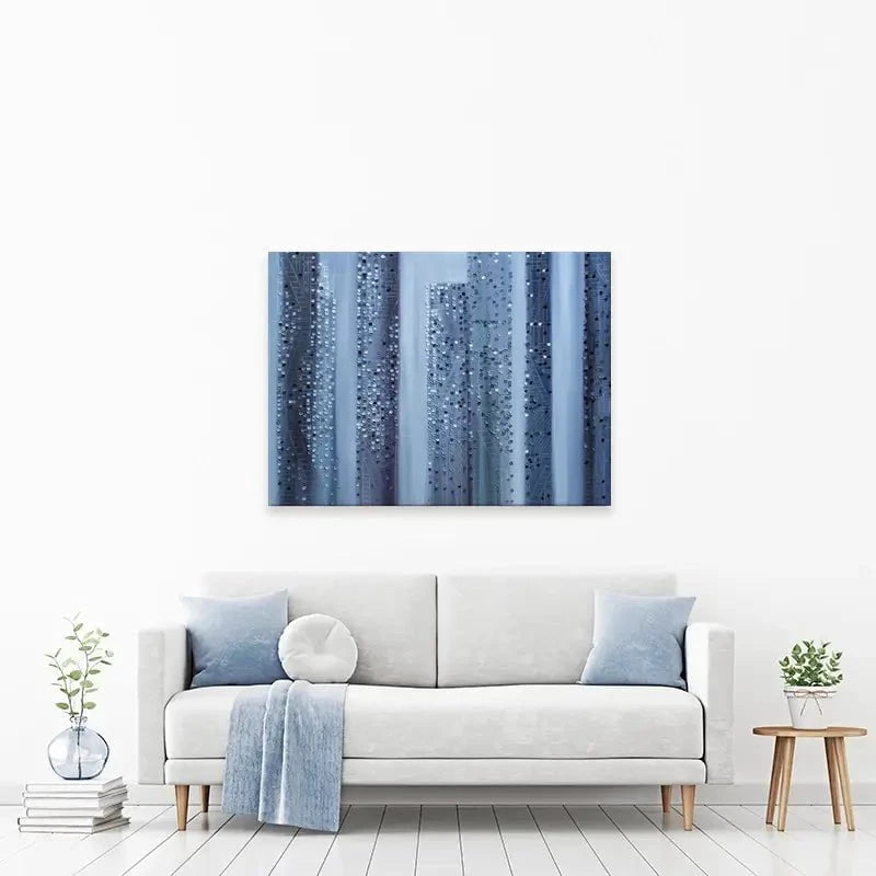 City Shades Of Mind Canvas Print City Shades Of Mind Canvas Print wall art product Ekaterina Ermilkina