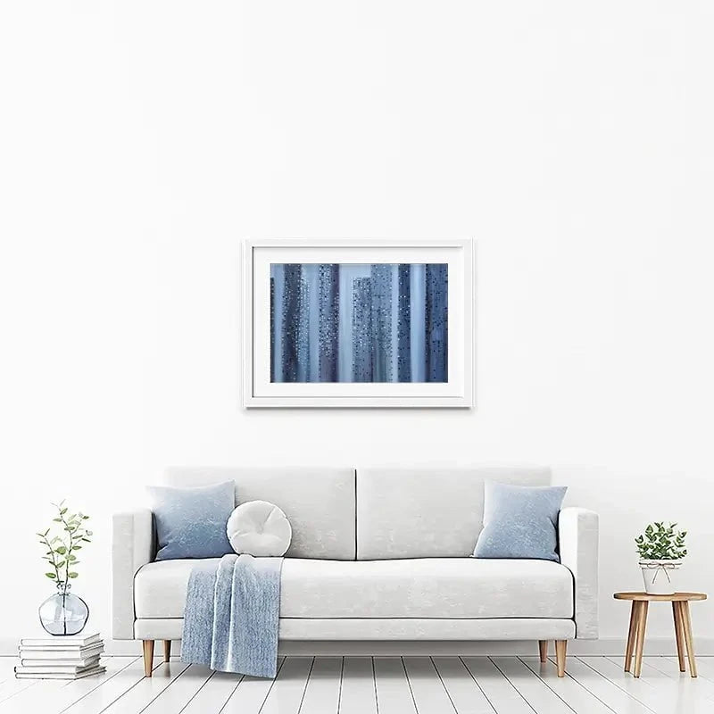 City Shades Of Mind Framed Art Print City Shades Of Mind Framed Art Print wall art product Ekaterina Ermilkina