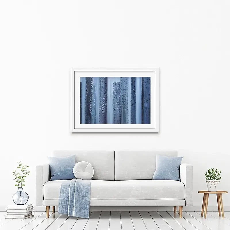 City Shades Of Mind Framed Art Print City Shades Of Mind Framed Art Print wall art product Ekaterina Ermilkina