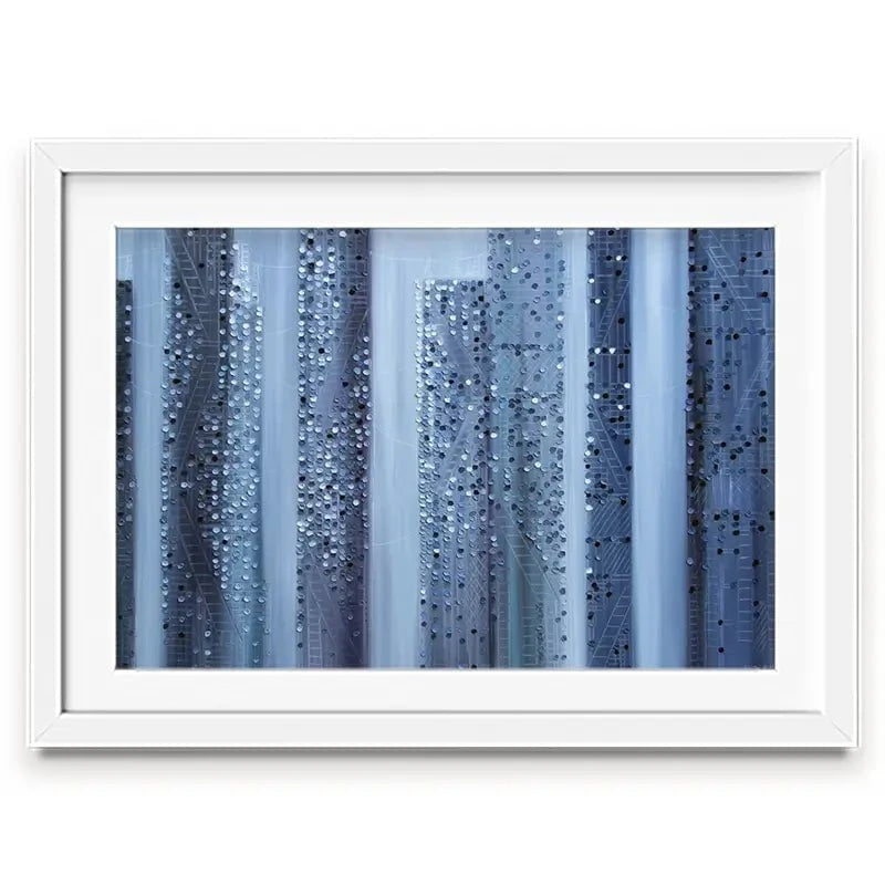 City Shades Of Mind Framed Art Print City Shades Of Mind Framed Art Print wall art product Ekaterina Ermilkina