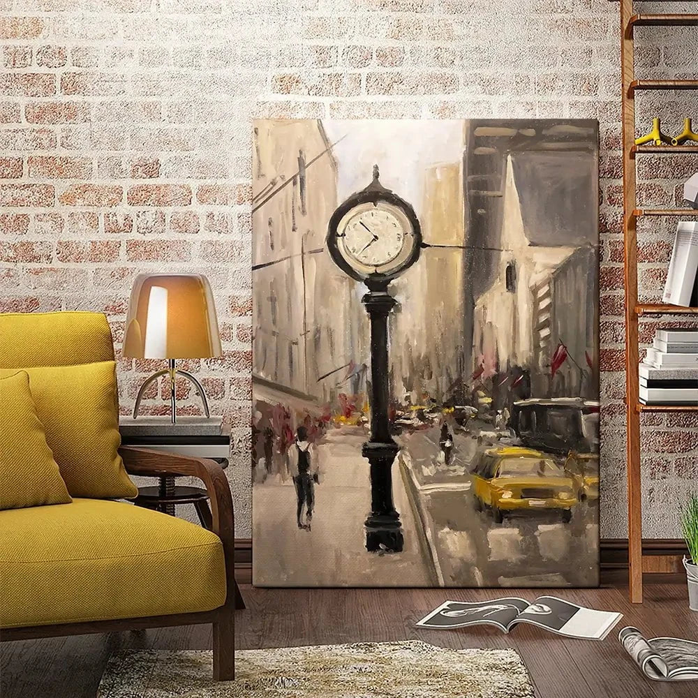 City Time Canvas Print City Time Canvas Print wall art product Allayn Stevens