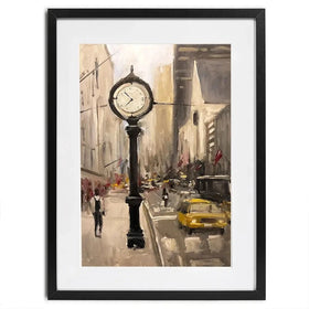 City Time Framed Art Print City Time Framed Art Print wall art product Allayn Stevens