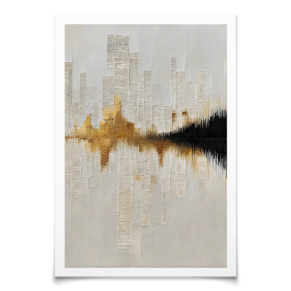 City View Afar Art Print City View Afar Art Print wall art product LSR Design Studio - Independent