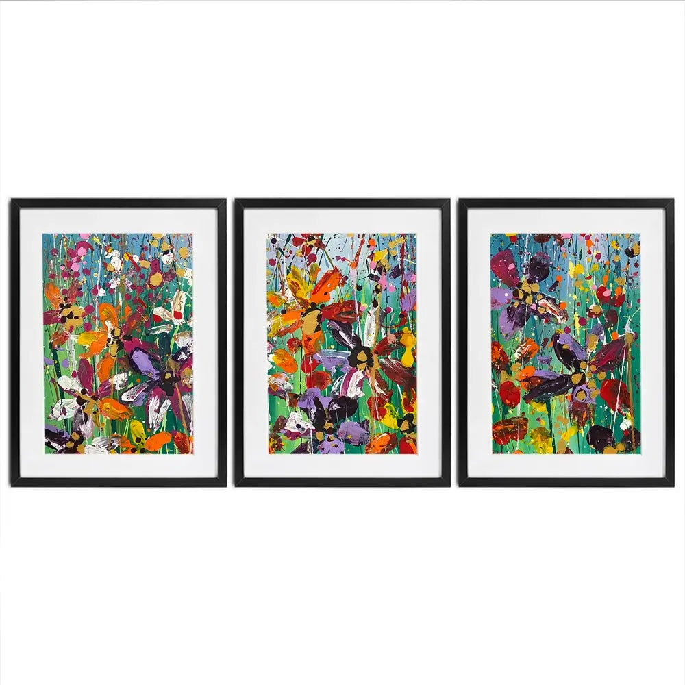 Clara Framed Art Print Trio Clara Framed Art Print Trio wall art product Scarlet Sky Studio