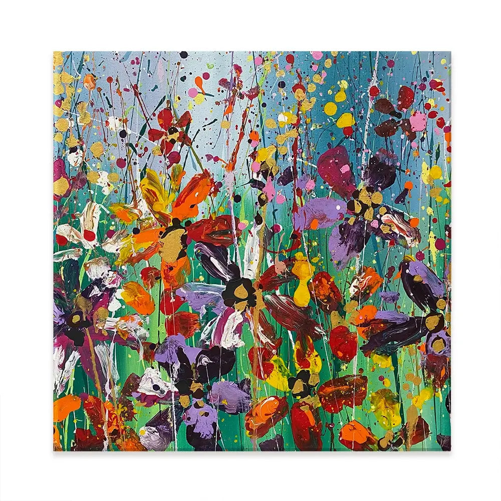 Clara Square Canvas Print Clara Square Canvas Print wall art product Scarlet Sky Studio