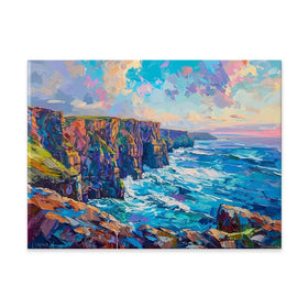Cliffs Canvas Print Cliffs Canvas Print wall art product LSR Design Studio - Independent