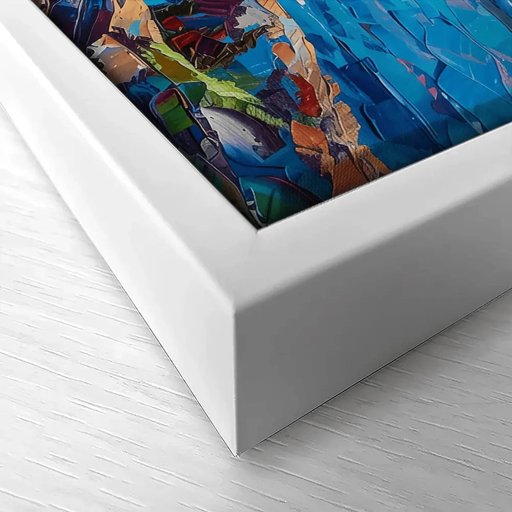 Cliffs Canvas Print Cliffs Canvas Print wall art product LSR Design Studio - Independent