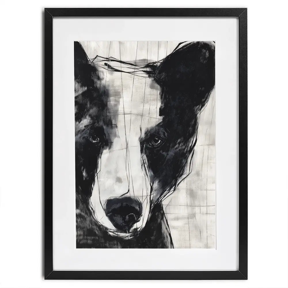 Close Up Bear Portrait Framed Art Print Close Up Bear Portrait Framed Art Print wall art product Chromatic Storm Studio