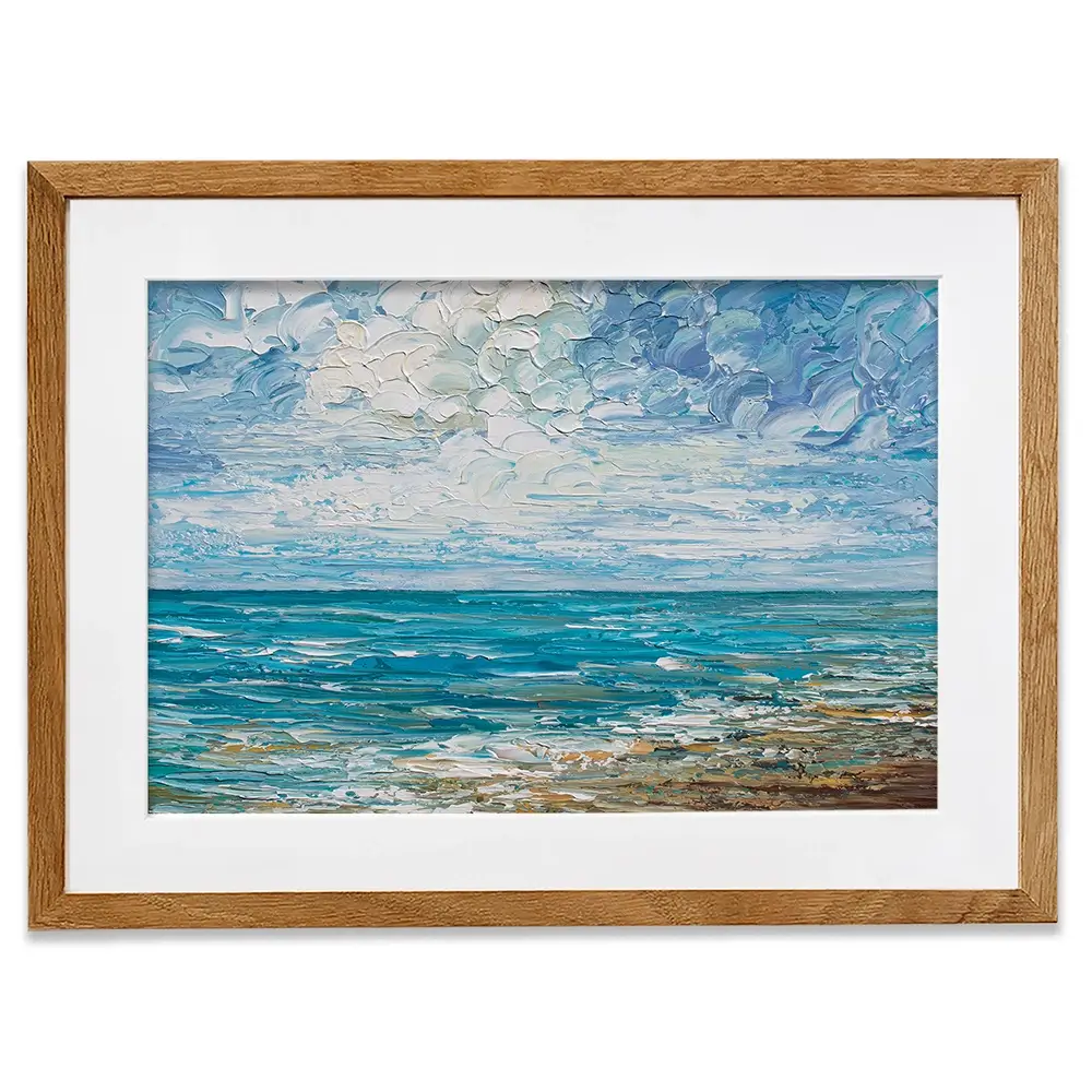 Clouds Framed Art Print Clouds Framed Art Print wall art product Olga Tkachyk