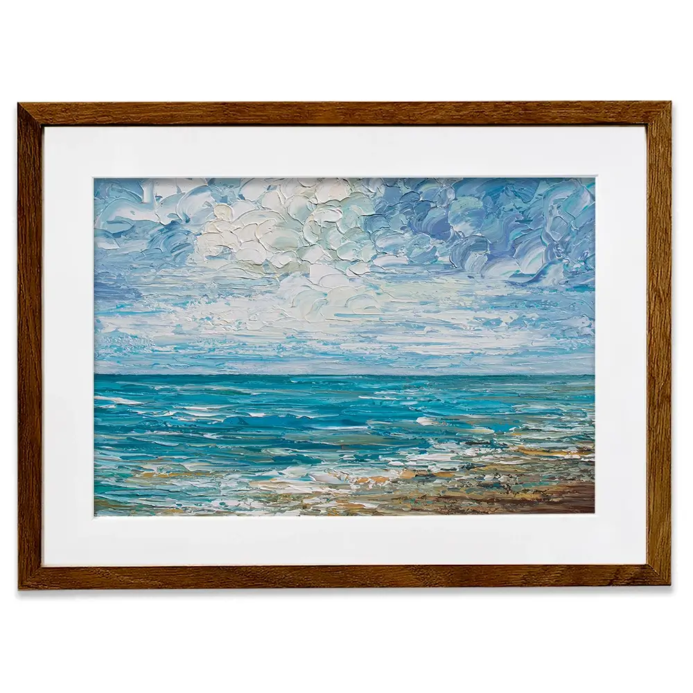 Clouds Framed Art Print Clouds Framed Art Print wall art product Olga Tkachyk
