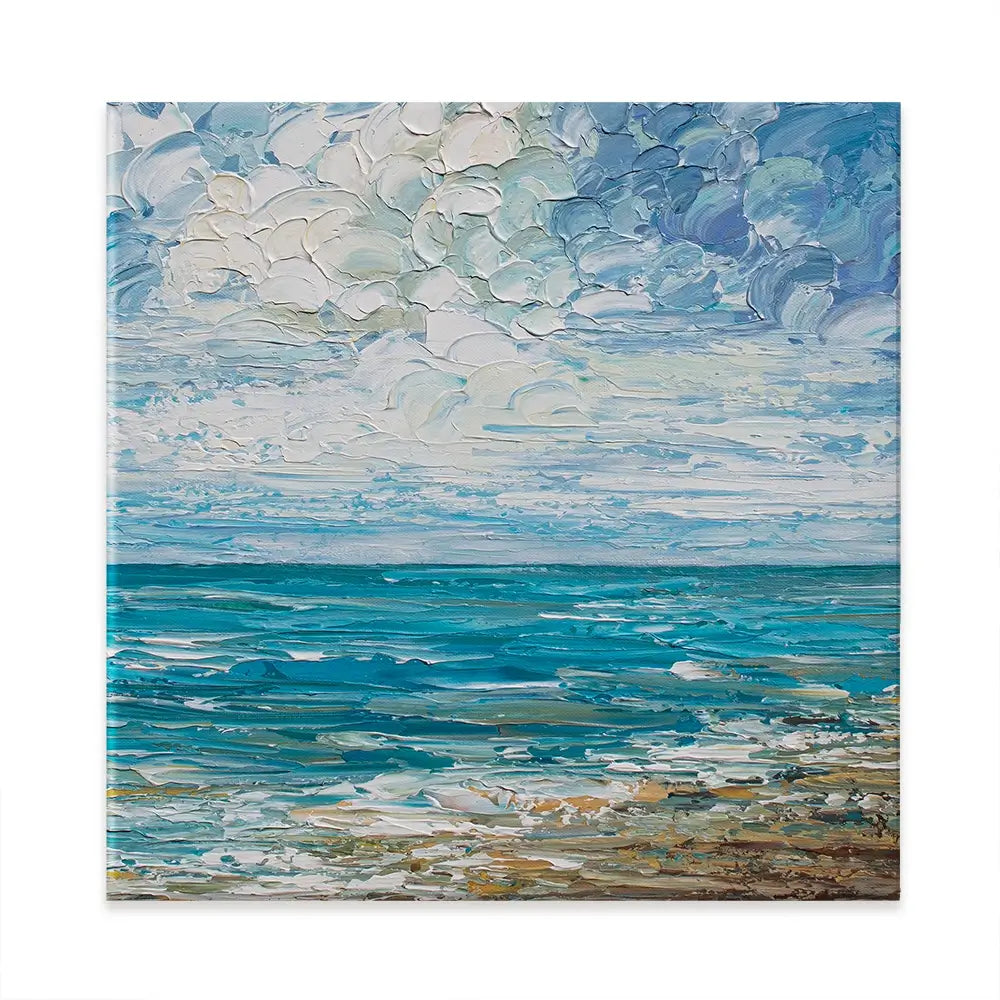 Clouds Square Canvas Print Clouds Square Canvas Print wall art product Art Print Shop