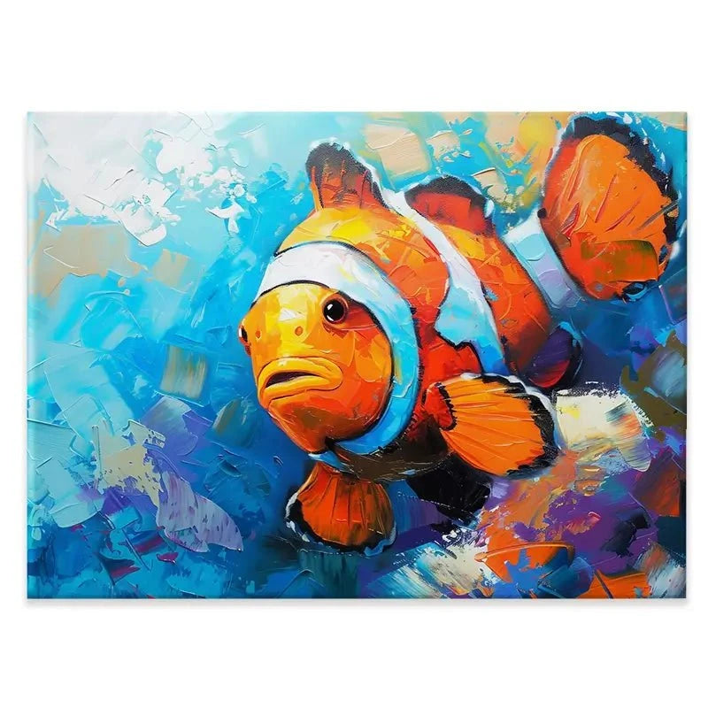 Clown Fish Canvas Print Clown Fish Canvas Print wall art product David Alexander Elder