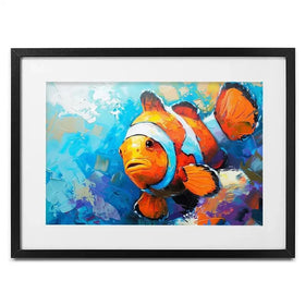 Clown Fish Framed Art Print Clown Fish Framed Art Print wall art product David Alexander Elder