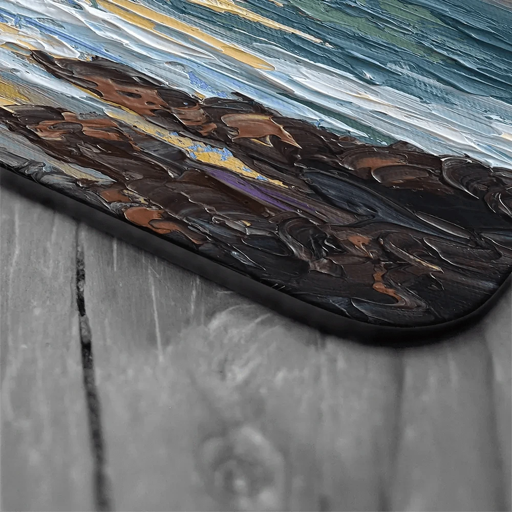 Coastal Calm Coaster Set Coastal Calm Coaster Set wall art product Olga Tkachyk