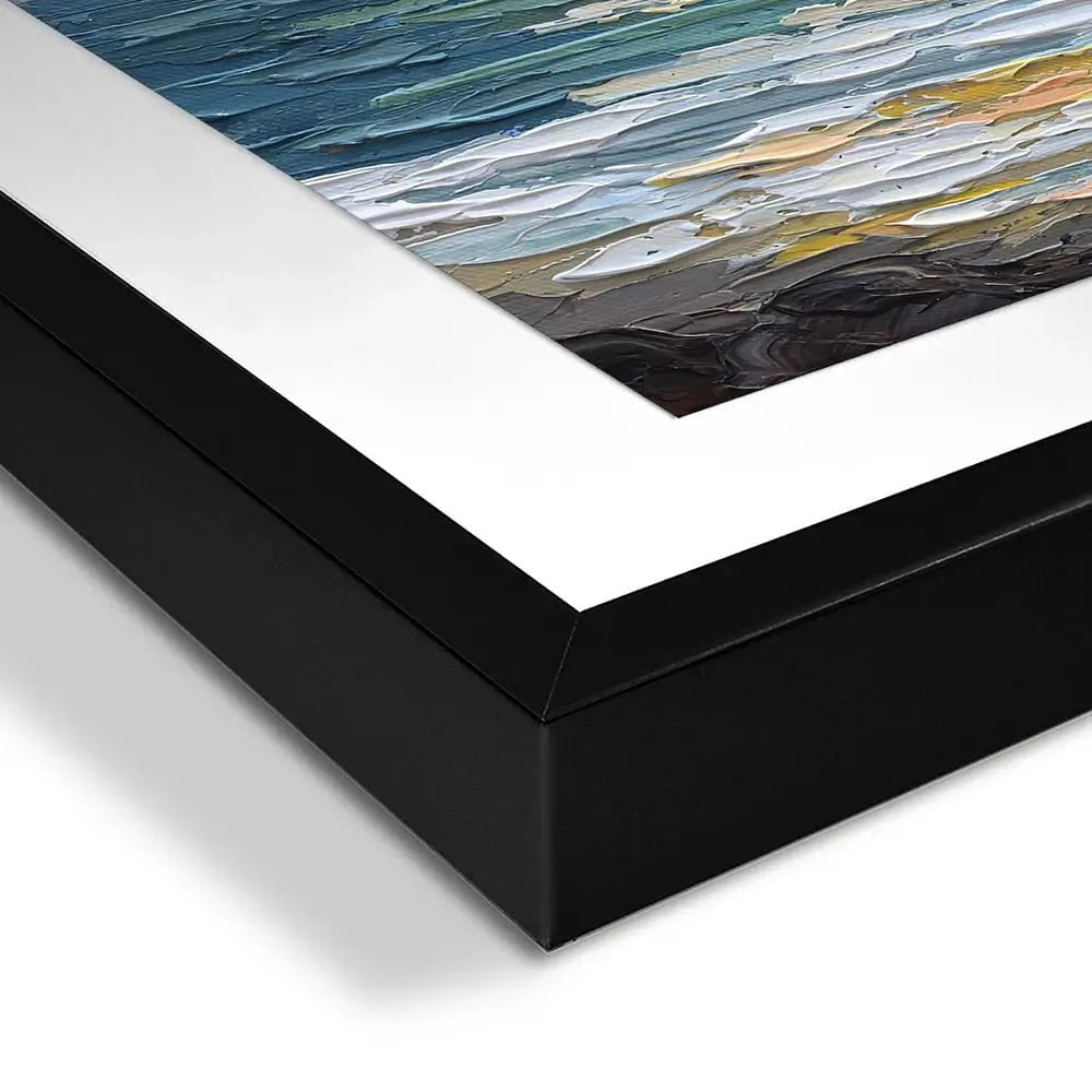 Coastal Calm Square Framed Art Print Coastal Calm Square Framed Art Print wall art product Olga Tkachyk