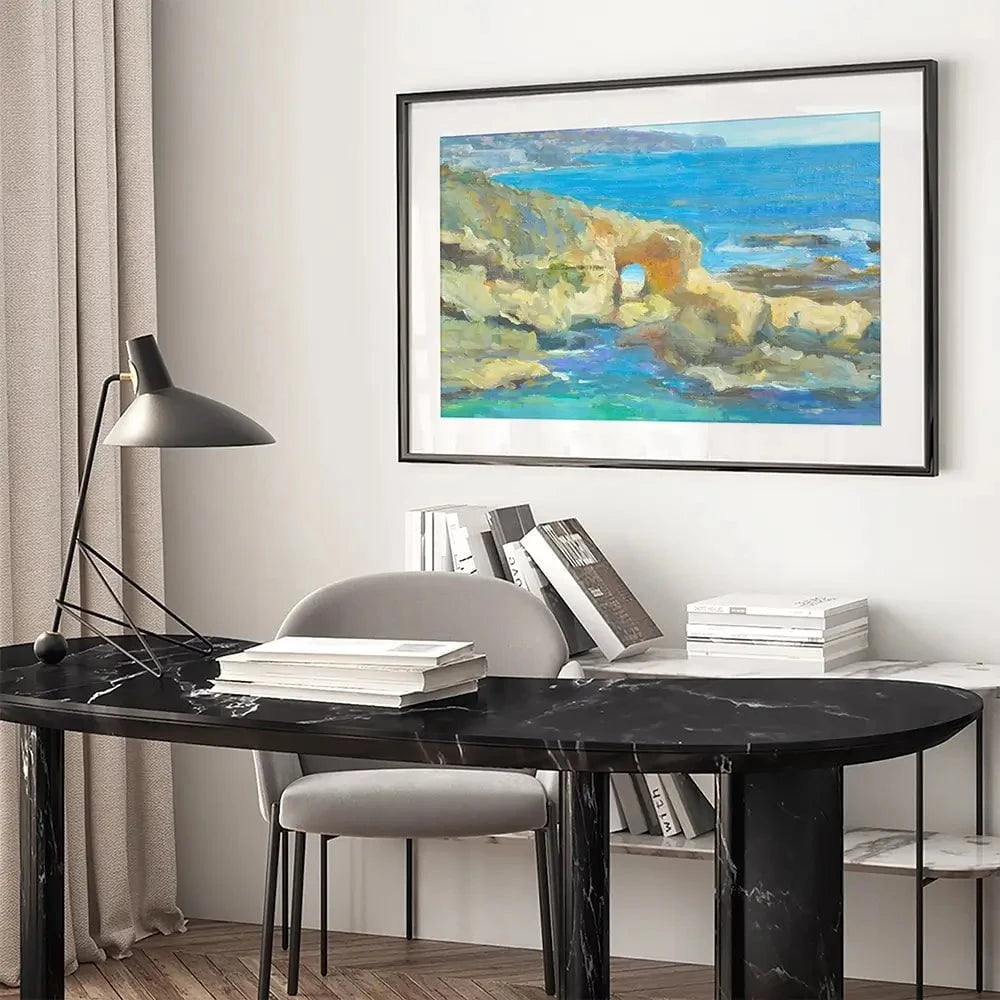 Coastal Gateway Framed Art Print Coastal Gateway Framed Art Print wall art product Allayn Stevens