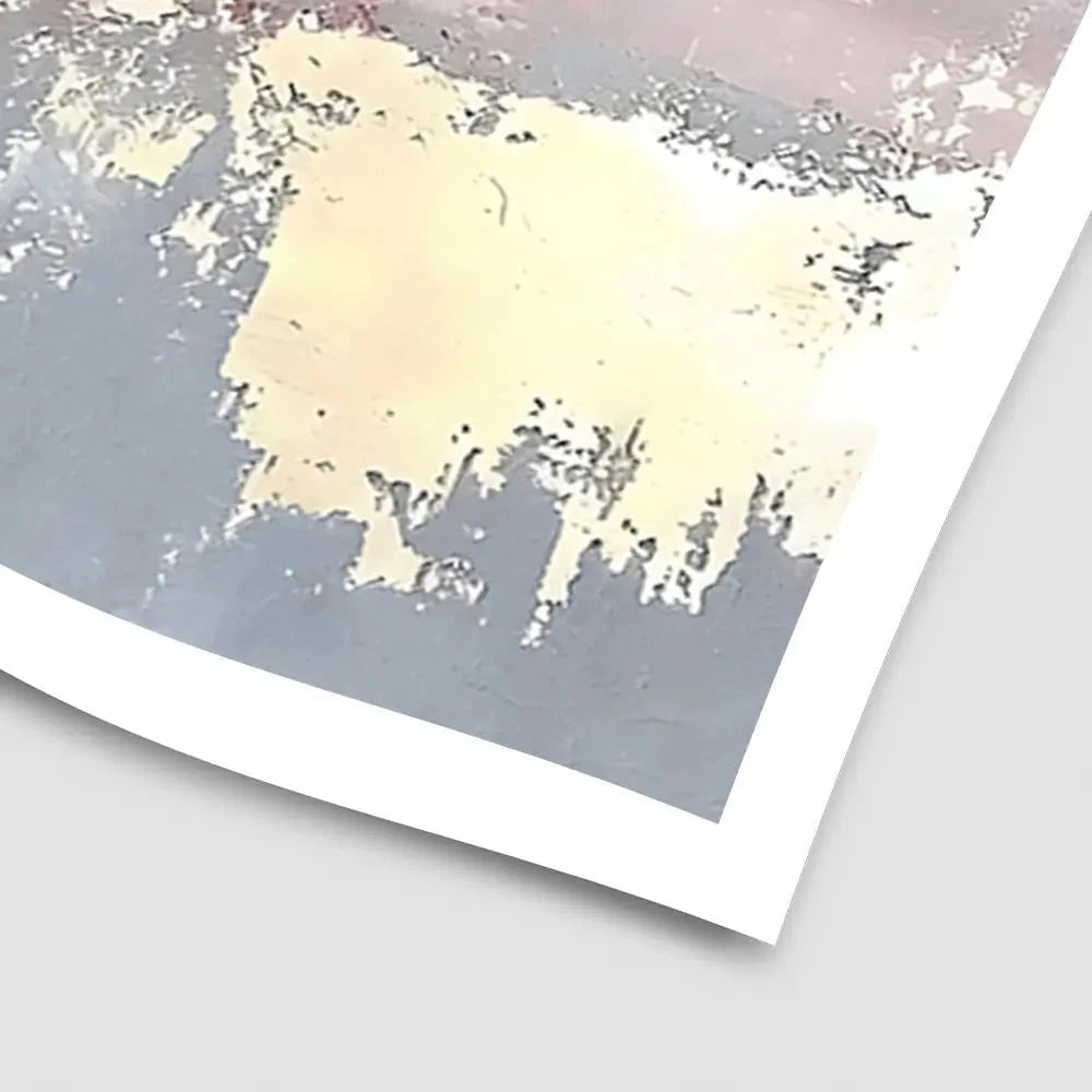 Coastal Gold Abstract Art Print Coastal Gold Abstract Art Print wall art product RileyB - Independent