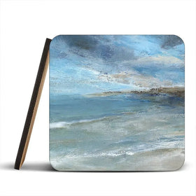 Coastal Island Currents Coaster Set Coastal Island Currents Coaster Set wall art product Carol Robinson